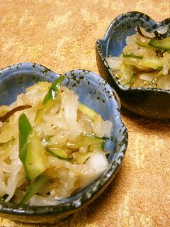 大根*塩昆布和え-レシピのメイン写真