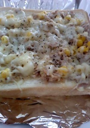 朝食に☆ツナマヨコーントースト☆-レシピのメイン写真