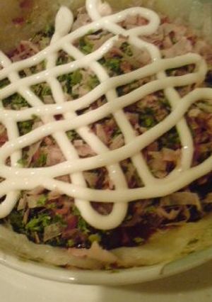 簡単お好み焼き風餅☆卵小麦アレルギーOK-レシピのメイン写真