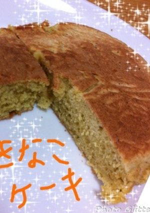 豆腐で！きなこケーキ-レシピのメイン写真