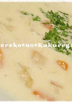 カサゴチャウダー（フィッシュチャウダー）-レシピのメイン写真