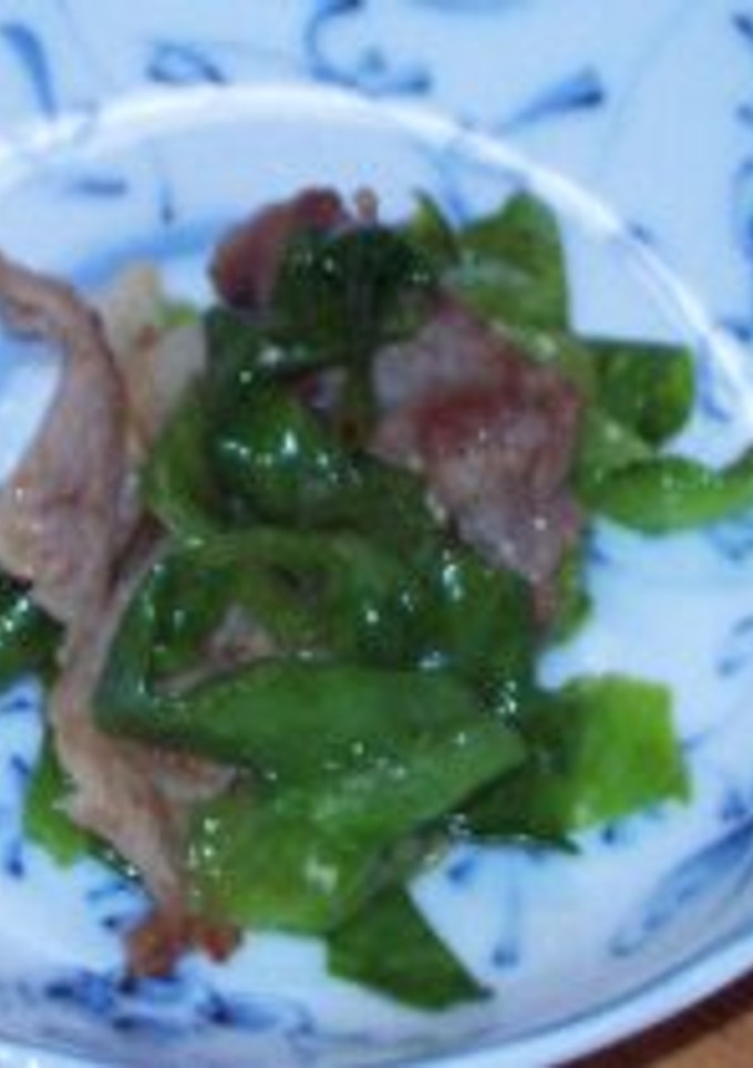 レタスと豚肉炒め-レシピのメイン写真