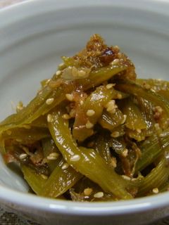 セロリの佃煮-レシピのメイン写真
