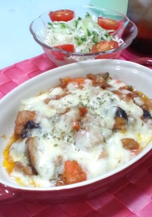 なす餅ミートグラタン-レシピのメイン写真