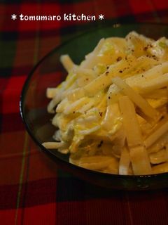 りんごと白菜のサラダ-レシピのメイン写真