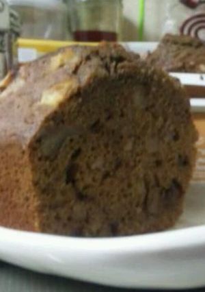 超簡単!チョコとくるみのパウンドケーキ-レシピのメイン写真
