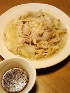 たれが決め手!白菜と豚バラ肉の重ね蒸し煮-レシピのメイン写真