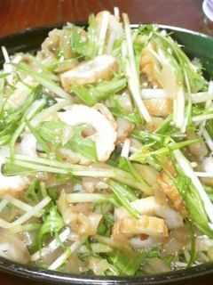 ザーサイと水菜の和え物-レシピのメイン写真