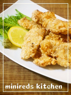 鶏むね肉のひらひら唐揚げ-レシピのメイン写真