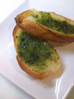バジルトースト-レシピのメイン写真