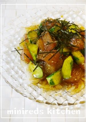 びんとろまぐろのサラダ-レシピのメイン写真