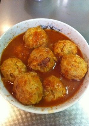 鶏ハンバーグのチリチリ~o(^▽^)o-レシピのメイン写真