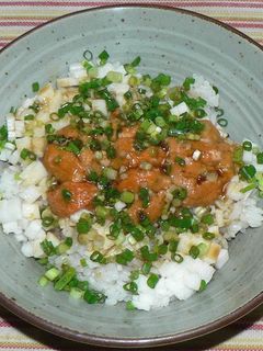 角切り長芋と生ウニ丼-レシピのメイン写真