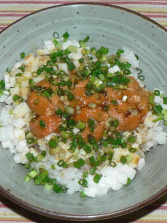 角切り長芋と生ウニ丼-レシピのメイン写真
