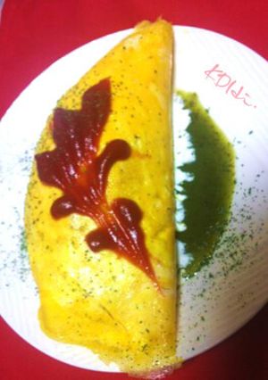 カレー風味！スパイシー鳥オムライス-レシピのメイン写真