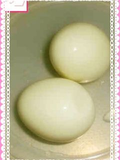 つるとむけるゆで玉子-レシピのメイン写真