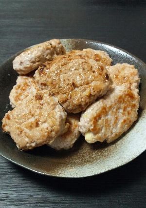簡単!!ヘルシー!!豚つくね-レシピのメイン写真