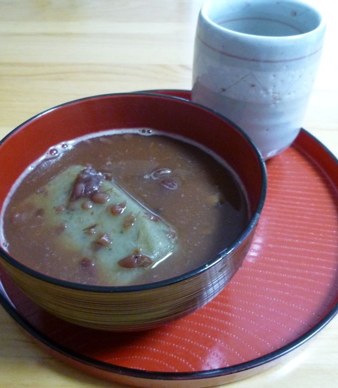 簡単☆つぶあんでぜんざい-レシピのメイン写真