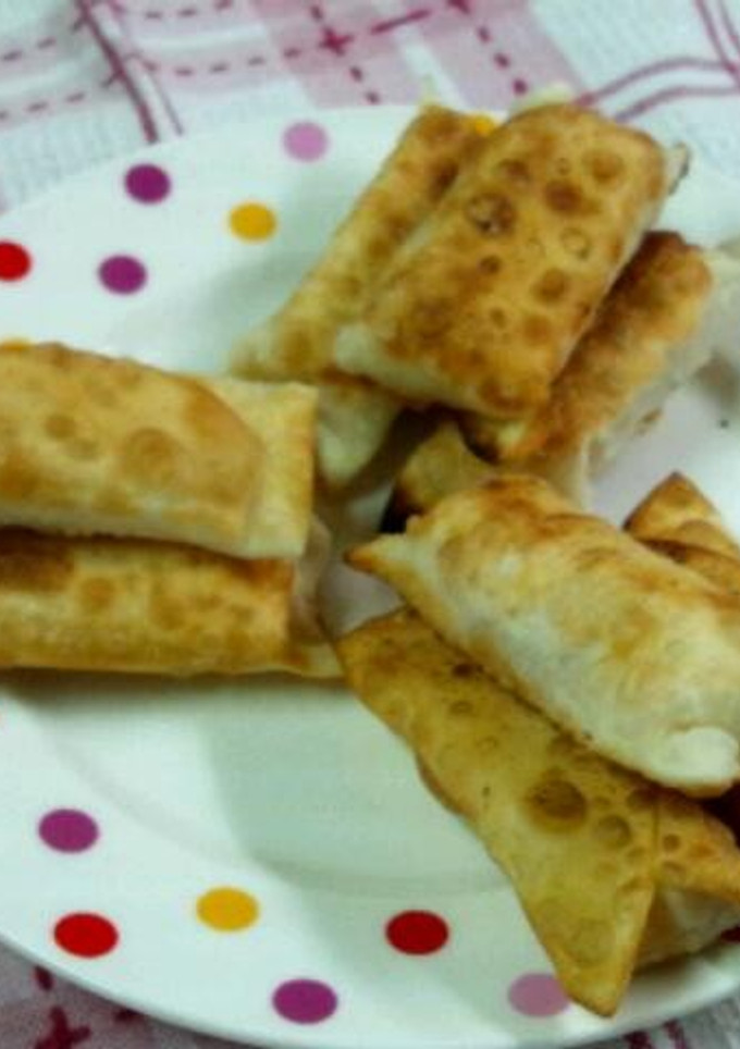 お手軽簡単♪ぎょうざの皮でチーズ巻き♪-レシピのメイン写真
