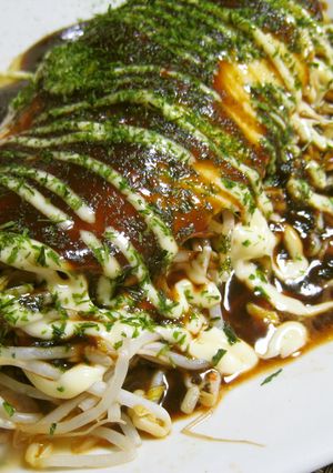 キムチ入り豚もやしで♪とんぺい焼風-レシピのメイン写真