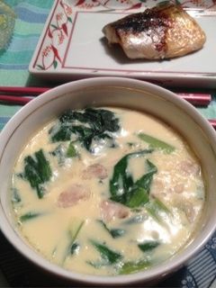卵とダシでお気軽茶碗蒸し(♡´◡`♡)-レシピのメイン写真
