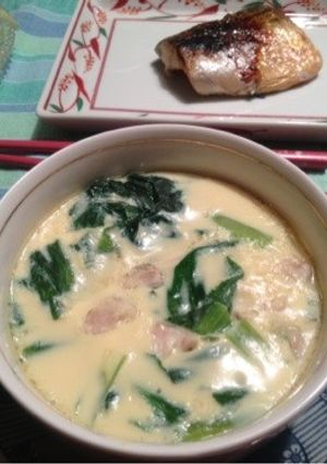 卵とダシでお気軽茶碗蒸し(♡´◡`♡)-レシピのメイン写真