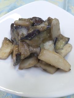 酒ツマ 味噌ナス+エリンギ-レシピのメイン写真
