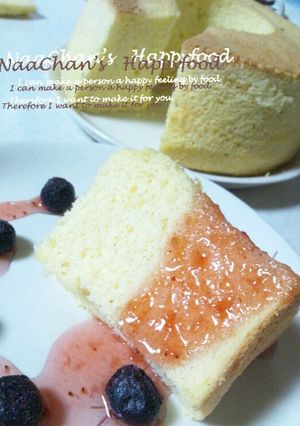 ふわふわバニラシフォンケーキ-レシピのメイン写真