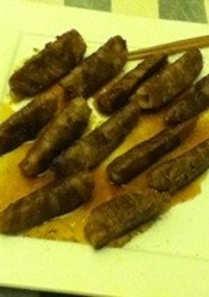 ✨レンコンの牛肉巻✨-レシピのメイン写真