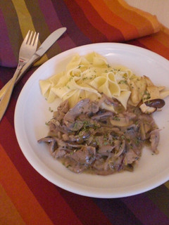 スイス 豚肉のきのこクリームソース煮込み-レシピのメイン写真