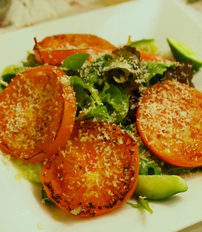 焼きトマトのサラダ by るちあママ 【クックパッド】 簡単おいしい