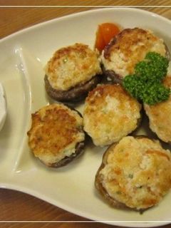 ✿簡単✿鍋用つみれでしいたけの肉詰め✿-レシピのメイン写真