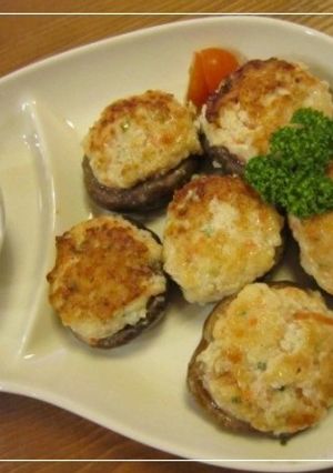✿簡単✿鍋用つみれでしいたけの肉詰め✿-レシピのメイン写真