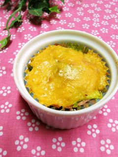 お弁当に☆クリームコーンで野菜グラタン-レシピのメイン写真