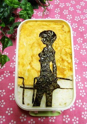 大人のキャラ弁☆エヴァ　綾波レイ-レシピのメイン写真