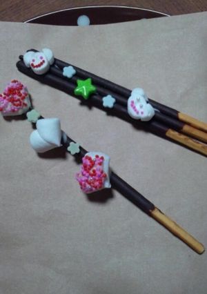 簡単デコポッキー-レシピのメイン写真