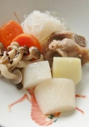 大根・人参・しめじの白だししょうがみそ煮-レシピのメイン写真