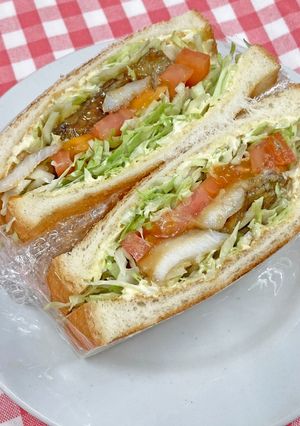 タラの照り焼きサンド-レシピのメイン写真