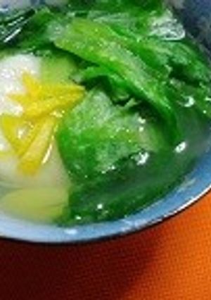 レタス沢山の雑煮☆-レシピのメイン写真
