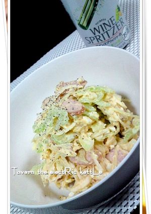 シャキシャキ食べるセロリ入りポテトサラダ-レシピのメイン写真