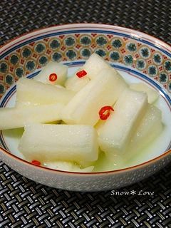 からし風味☆大根のさっぱり漬け-レシピのメイン写真