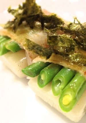 お餅の豚肉巻き-レシピのメイン写真