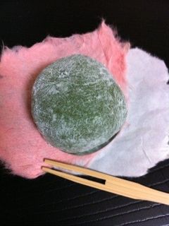 抹茶生クリーム大福-レシピのメイン写真