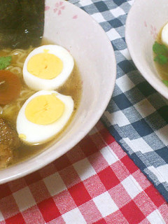 自家製スープのラーメン2種(醤油、味噌)-レシピのメイン写真
