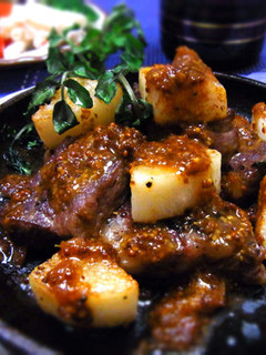 牛肉と長いものサイコロステーキ♪-レシピのメイン写真