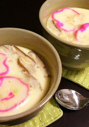 玉子１個で２人分、蒸し器いらずの茶碗蒸し-レシピのメイン写真