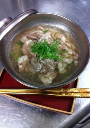 お母さんチョット‼牛肉と九条葱の肉吸い-レシピのメイン写真