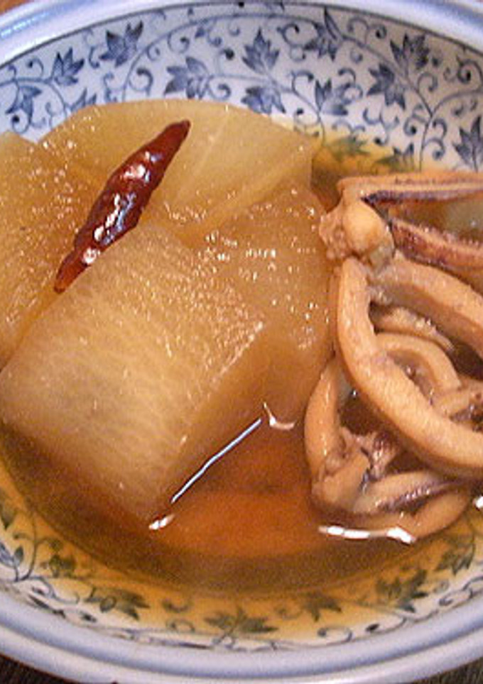 イカと大根の柔らか炒め煮♪-レシピのメイン写真