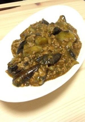 甜麺醤の要らない麻婆茄子。-レシピのメイン写真