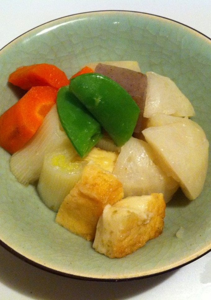 ルクエでかぶと厚揚げの煮物（５分）-レシピのメイン写真